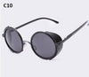 Side Visor Circle Lens Sunglasses