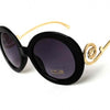 Vintage Round Big Frame Sunglasses