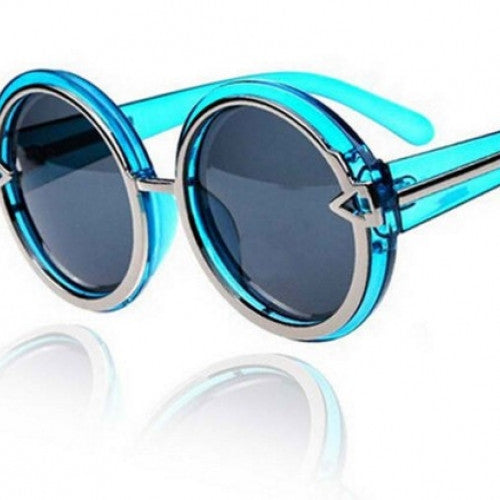 Thick Chunky Rounded Frame Sunglasses