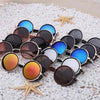 Side Visor Circle Lens Sunglasses