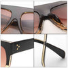 Flat Top Mirror Sunglasses