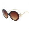 Vintage Round Big Frame Sunglasses