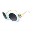 Vintage Round Big Frame Sunglasses