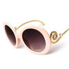 Vintage Round Big Frame Sunglasses