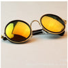 Retro Roundness Colour Sunglasses