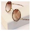 Retro Roundness Colour Sunglasses