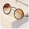 Retro Roundness Colour Sunglasses