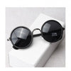 Retro Roundness Colour Sunglasses