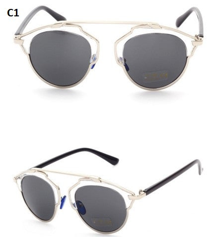 Alloy Frame Women Sunglasses