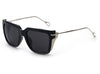 Square Style Coating Sunglasses