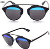 Alloy Frame Women Sunglasses