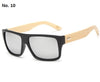 Original Wood Design Mirror Sunglasses