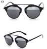 Alloy Frame Women Sunglasses