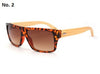 Original Wood Design Mirror Sunglasses