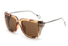 Square Style Coating Sunglasses