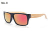 Original Wood Design Mirror Sunglasses