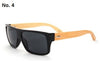 Original Wood Design Mirror Sunglasses