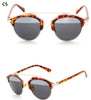 Alloy Frame Women Sunglasses