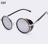 Side Visor Circle Lens Sunglasses