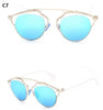 Alloy Frame Women Sunglasses