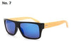 Original Wood Design Mirror Sunglasses