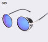 Side Visor Circle Lens Sunglasses