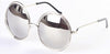 Elegant Round Wire Frame Sunglasses